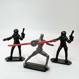 Star Wars 2"  Mini Figure Set of 3 Plastic Posed